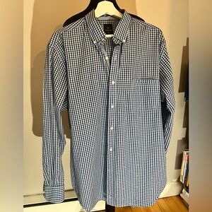 Men’s XL plaid dress shirt with Cherries